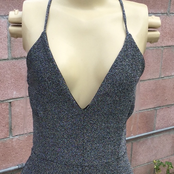 Pull on jumpsuit silver - Picture 3 of 7